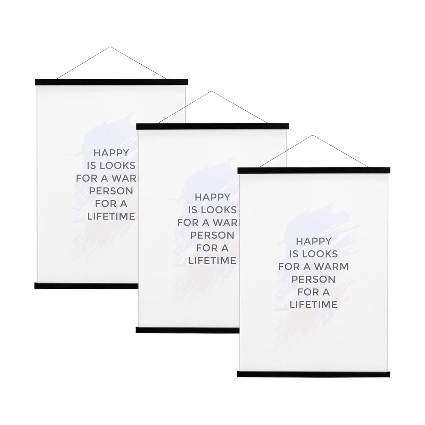 FALAMON 3 Pack Magnetic Poster Hanger Frame, 18x24 18x26 18x28 Magnet Poster Frame for Posters, Prints, Photos