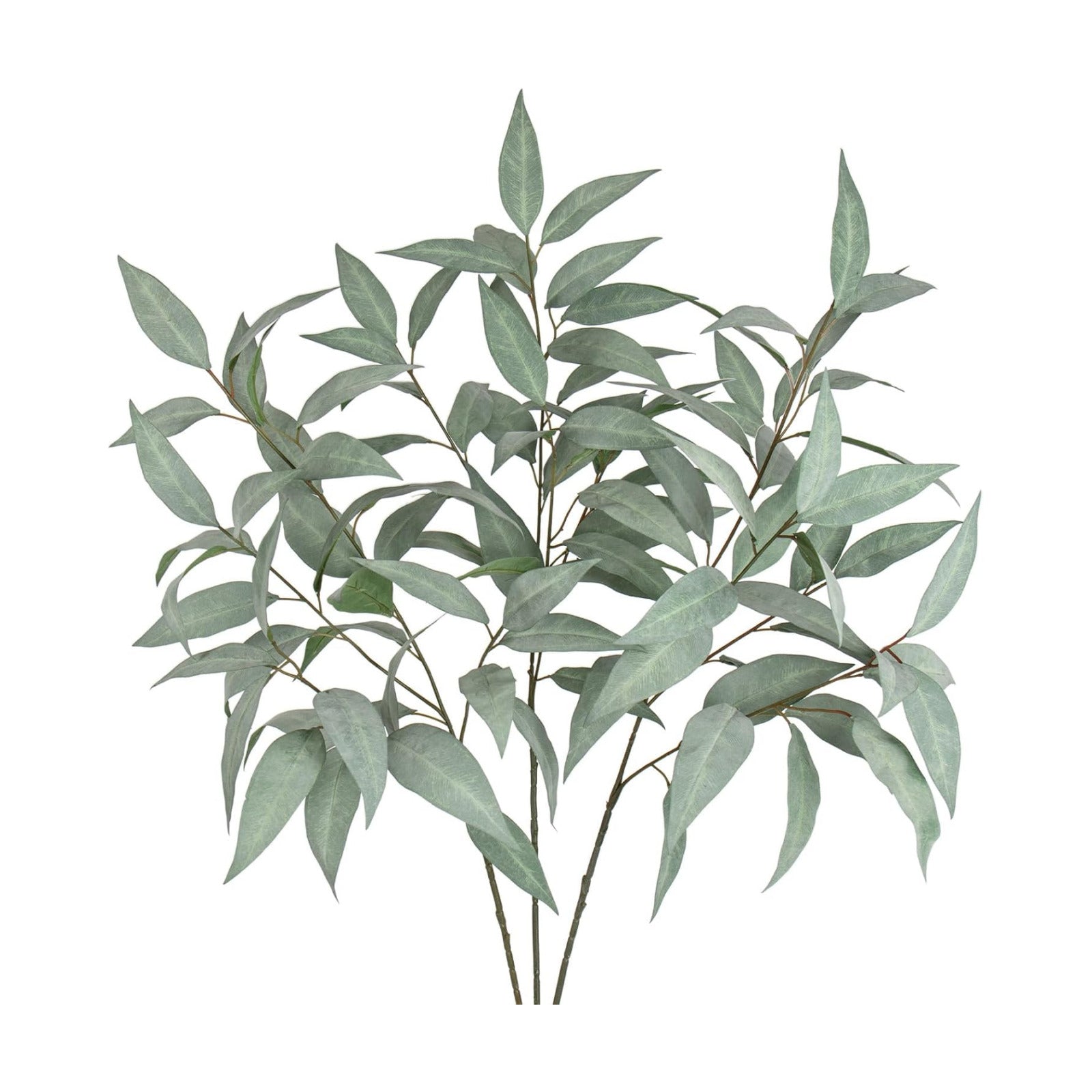 Artificial Branches for Vase Round Year Faux Greenery Stems Realistic Gray / Gray Green#072