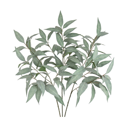 Artificial Branches for Vase Round Year Faux Greenery Stems Realistic Gray / Gray Green#072