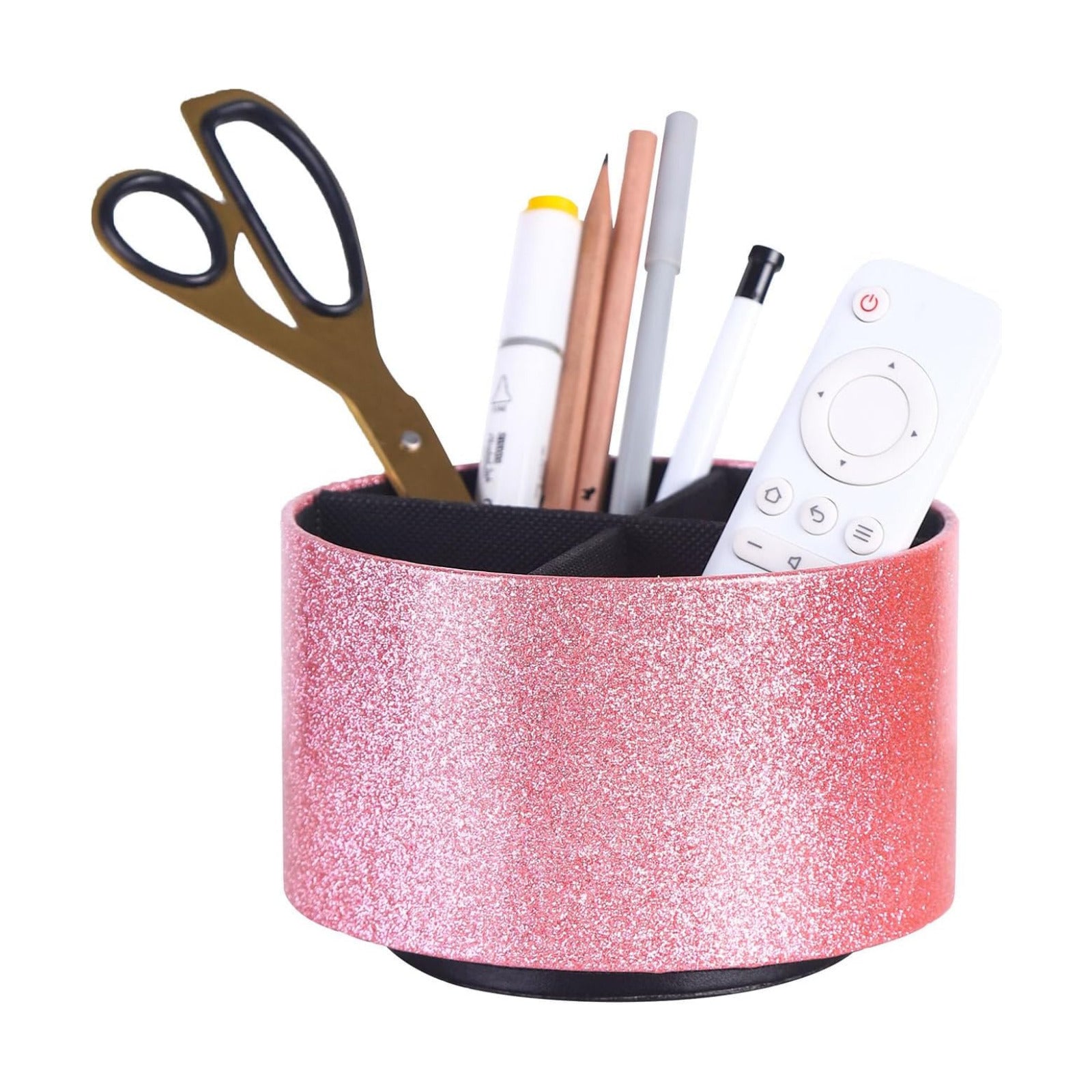 Remote Holder / Makeup Brush Holder Organizer / Pink
