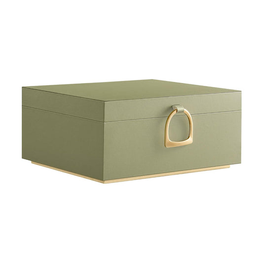 Jewelry Organizer / Removable Jewelry Tray / Sage Green