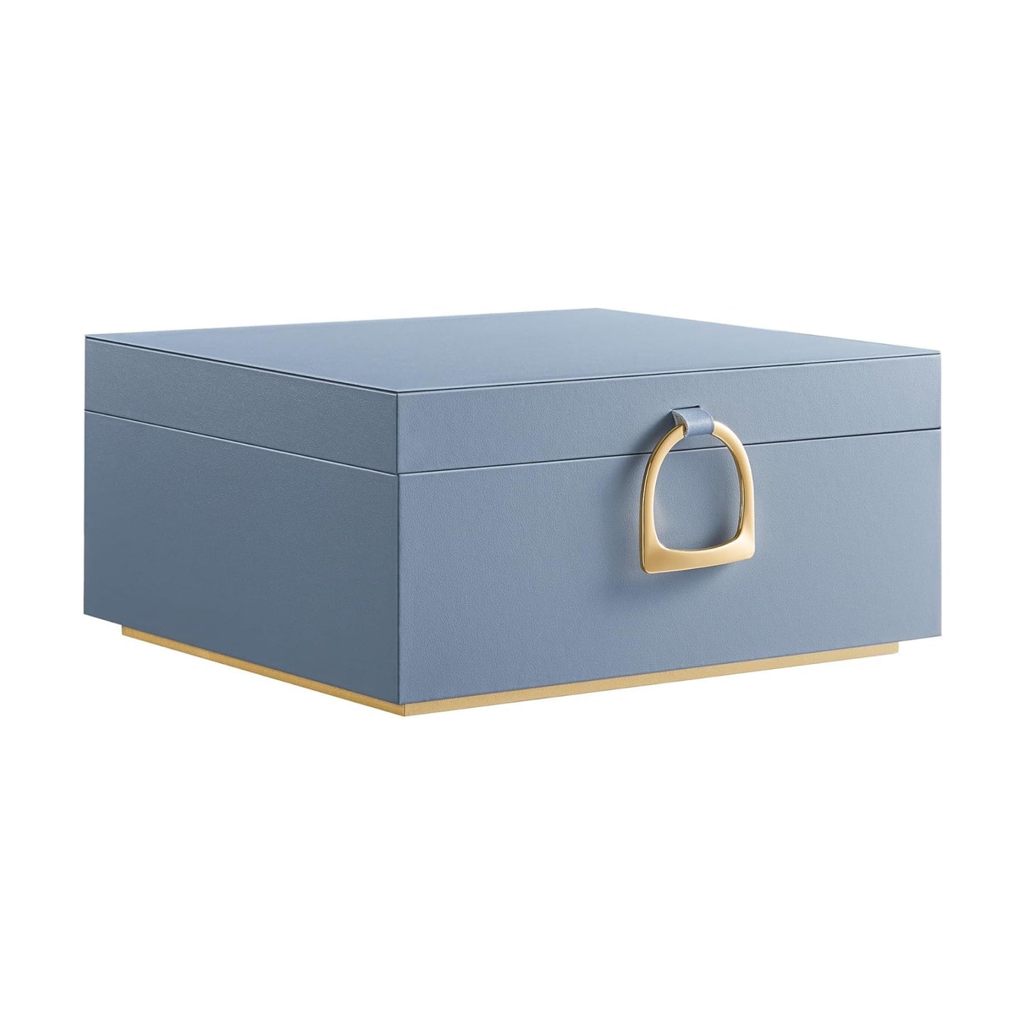 Jewelry Organizer / Removable Jewelry Tray / Misty Blue