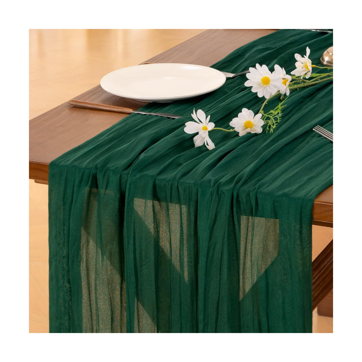 Cheesecloth Table Runner Fall Boho Wedding Birthday Party Home Decor