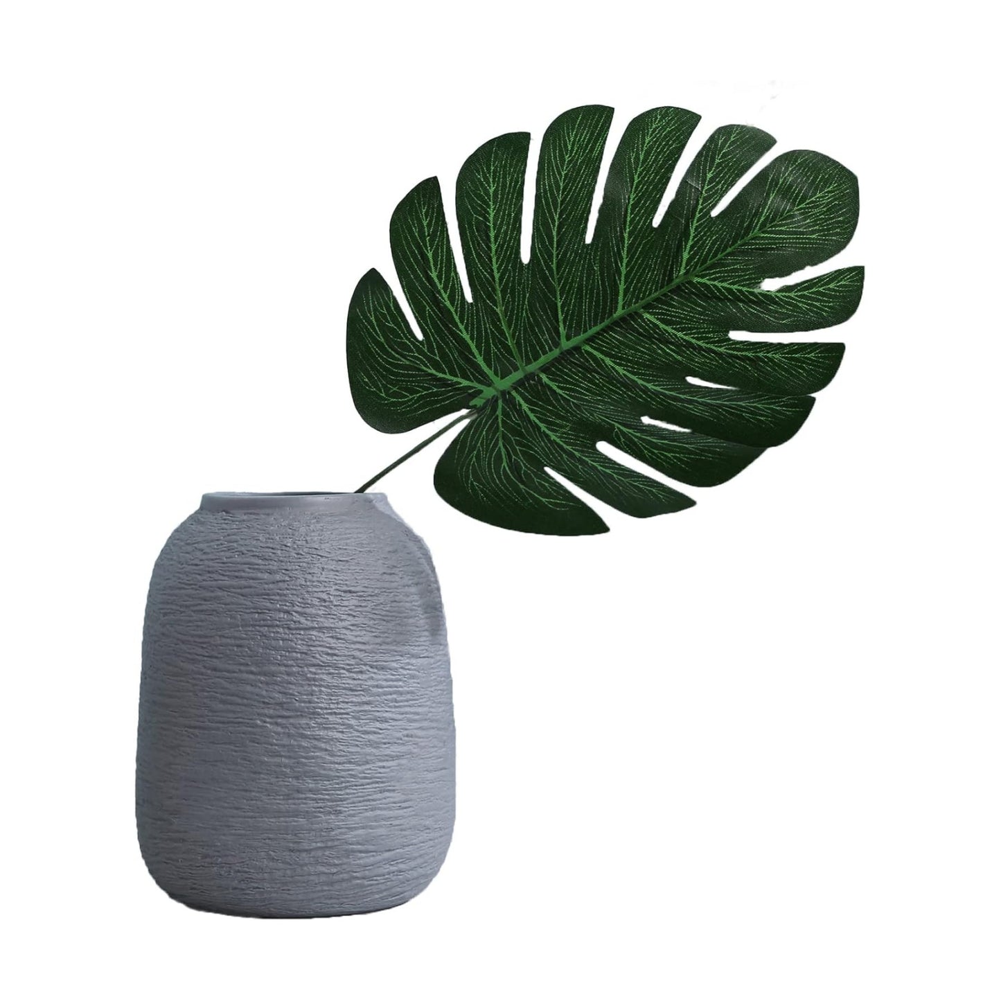 Grey Ceramic Vases / Grey Blue