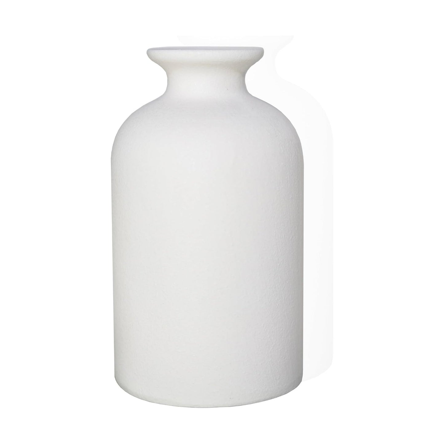 Ceramic Vase / Dry Flower Vases Minimalism Style for Modern Table Shelf Home Decor / White / Small