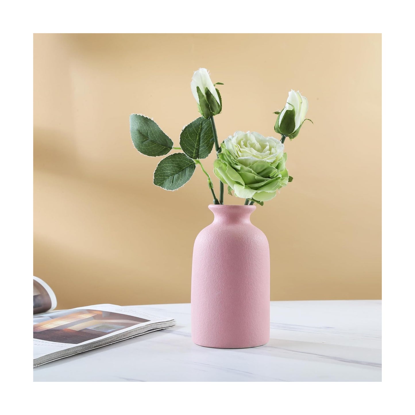 Ceramic vase Dry Flower Vases / Pink / Small