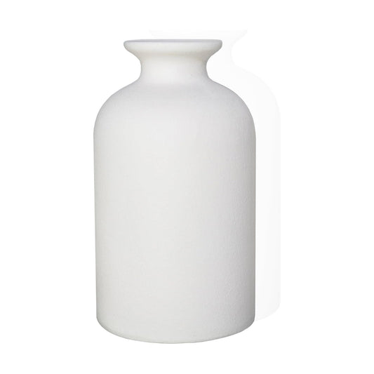 Ceramic Vase / Dry Flower Vases Minimalism Style for Modern Table Shelf Home Decor / White / Large