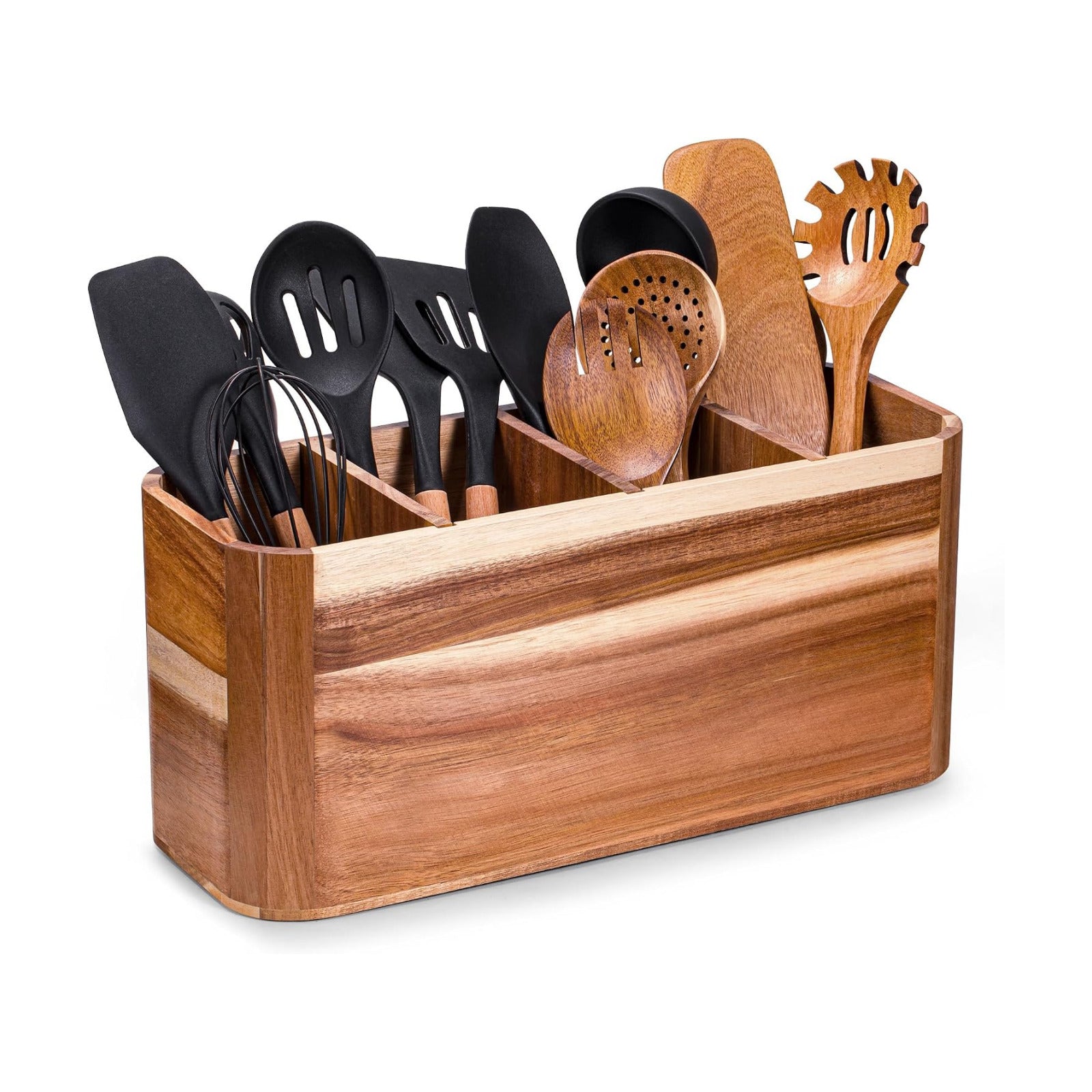 WDT Tool Utensil holder for Kitchen Counter - Large Kitchen Utensil Holder Organizer for Counter or Countertop, Large
