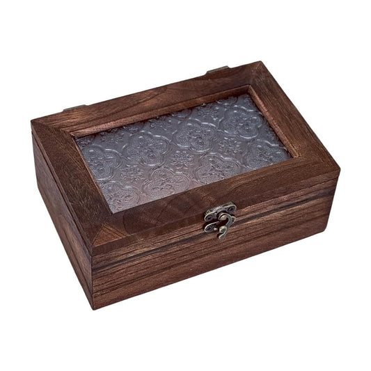 Vintage Wooden Storage Box / Small