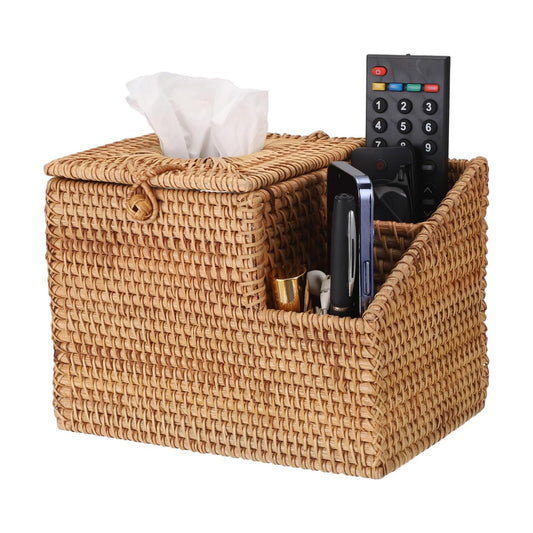 2 Side Organizer / Natural / Rattan