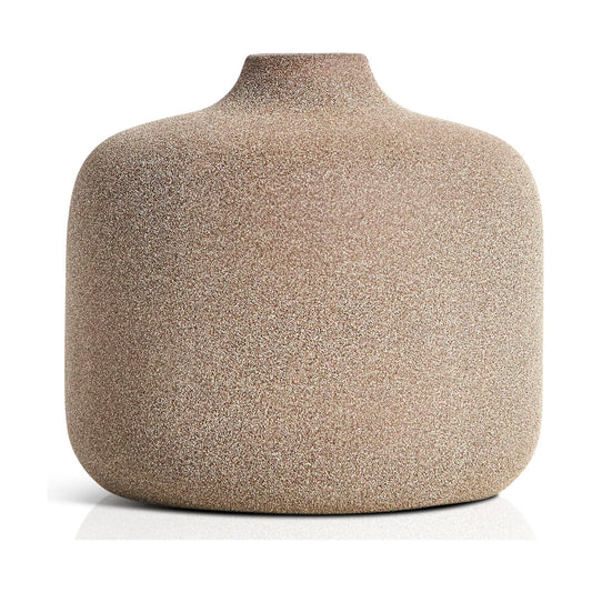 Round Boho Pampas Grass Vase