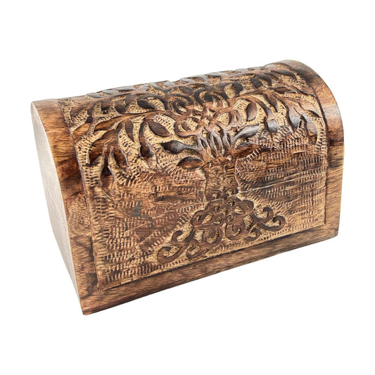 Wooden Semicircular Curved Jewellery Box Design-Trinket Box Ladies-Jewellery Storage / Tree
