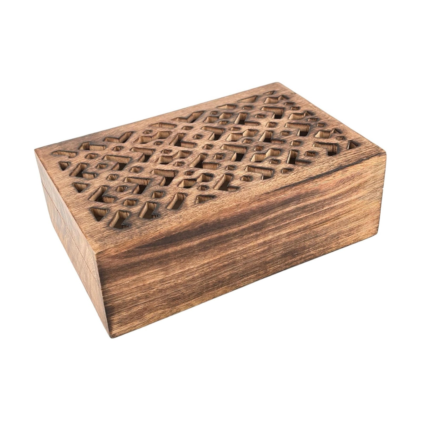 Wooden Mini Jewellery Box Rectangular Designer-Trinket Box for Ladies-Jewellery Storage / Desinger