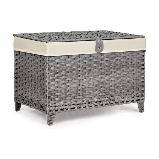 Rattan Shelf Basket / 160L / Grey