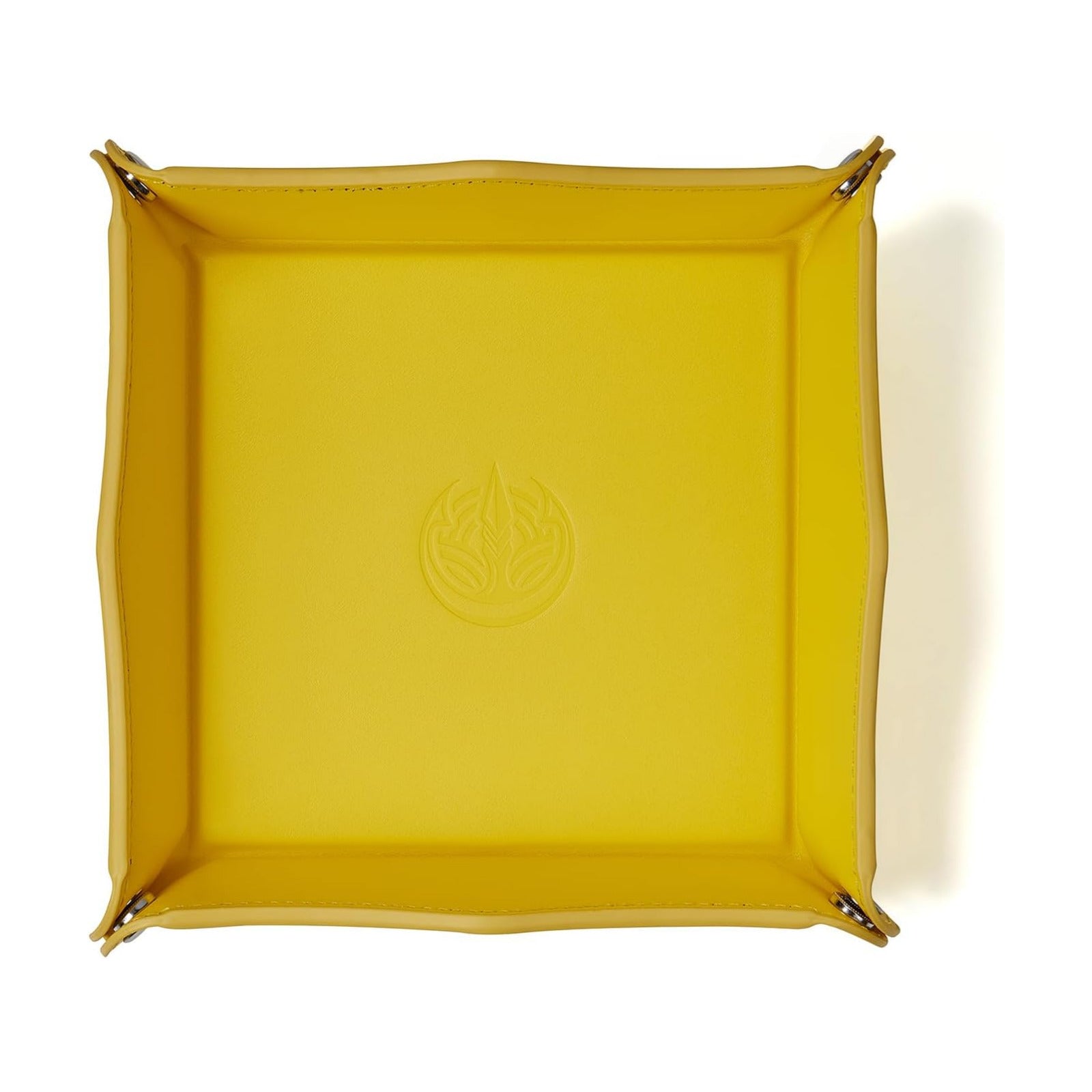 Jewelry Tray / PU Leather Valet Tray / Yellow_s / Yellow