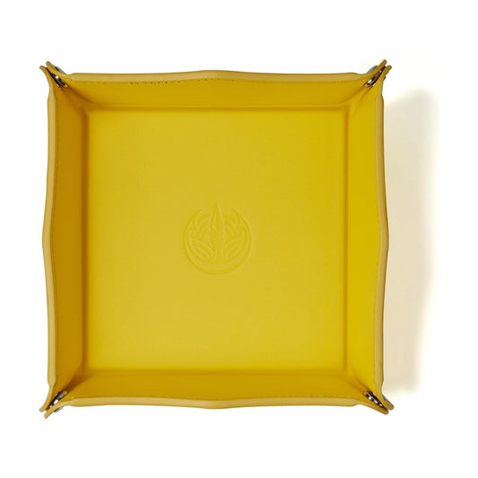 Jewelry Tray / PU Leather Valet Tray / Yellow_s / Yellow