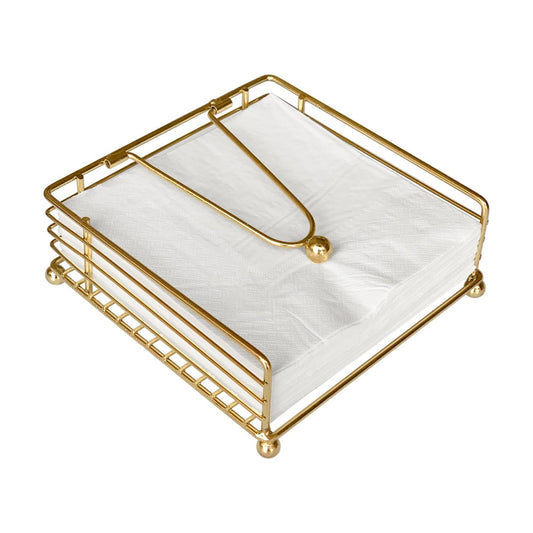 Napkin Holder / Square Cocktail Paper Holder of Elegant