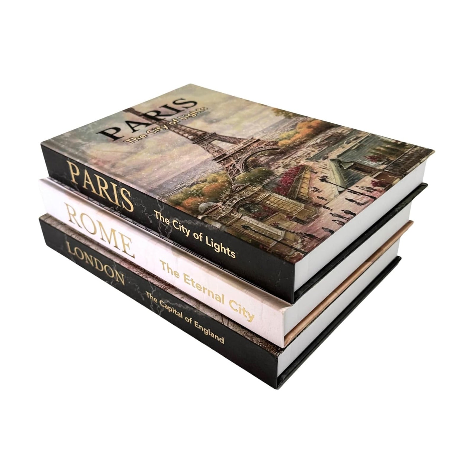 Decorative Books / . Decorative Boxes / Set of 3