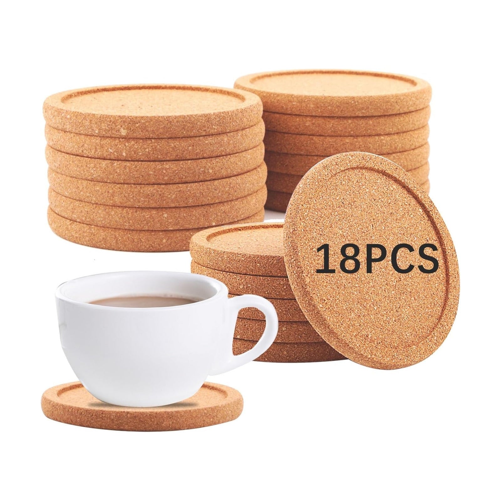 Grooved Round Edge / Set of 18