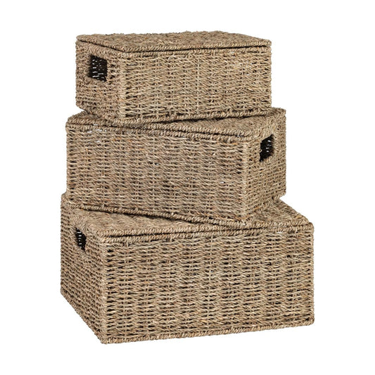 Wicker Storage Baskets / Sea Grass