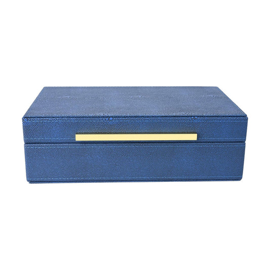 Keepsake And Memory Storage Small Decorative Boxes / 11 In / Blue-1