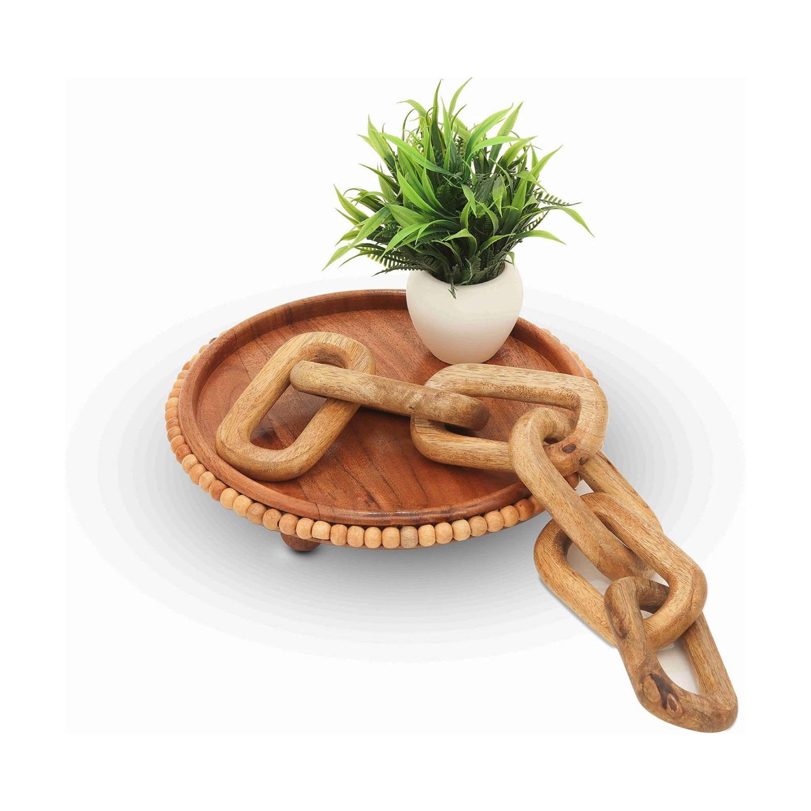 Farmhouse Rustic Shelf Wood / Natural