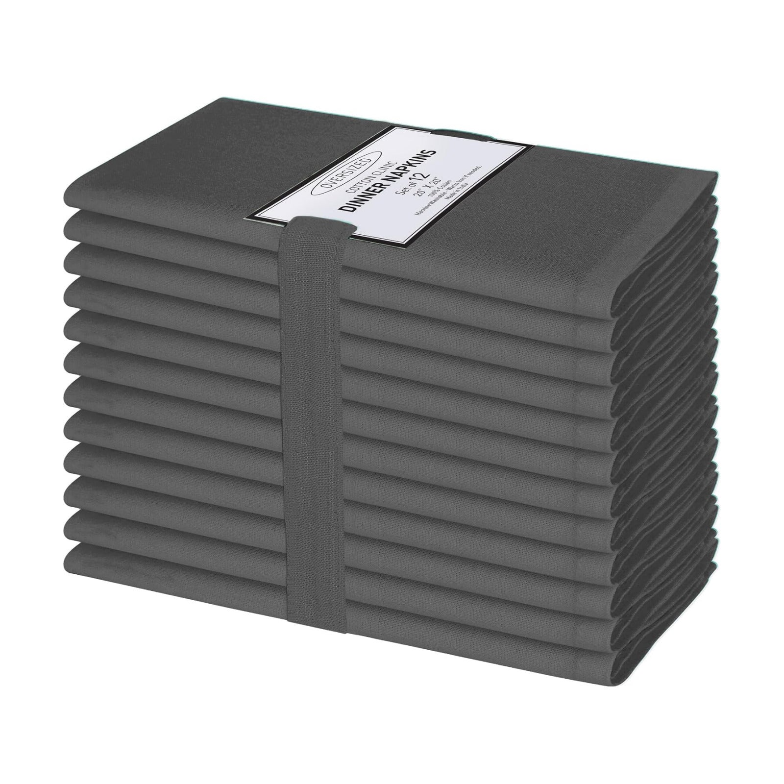Cloth Dinner Napkins Set of 12 - Perfect Everyday Use Table Napkins - Soft Durable Washable - Ideal for Party Wedding
