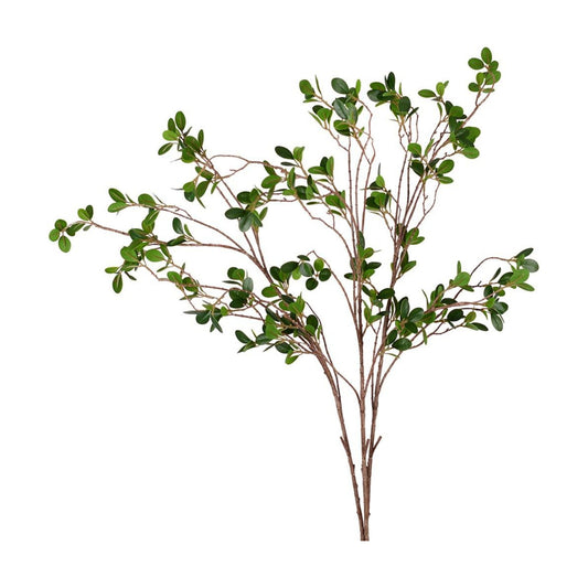 Faux Stems Artificial Branches for Vase Greenery Stems Faux Branches for Vase / Green / Set of 3