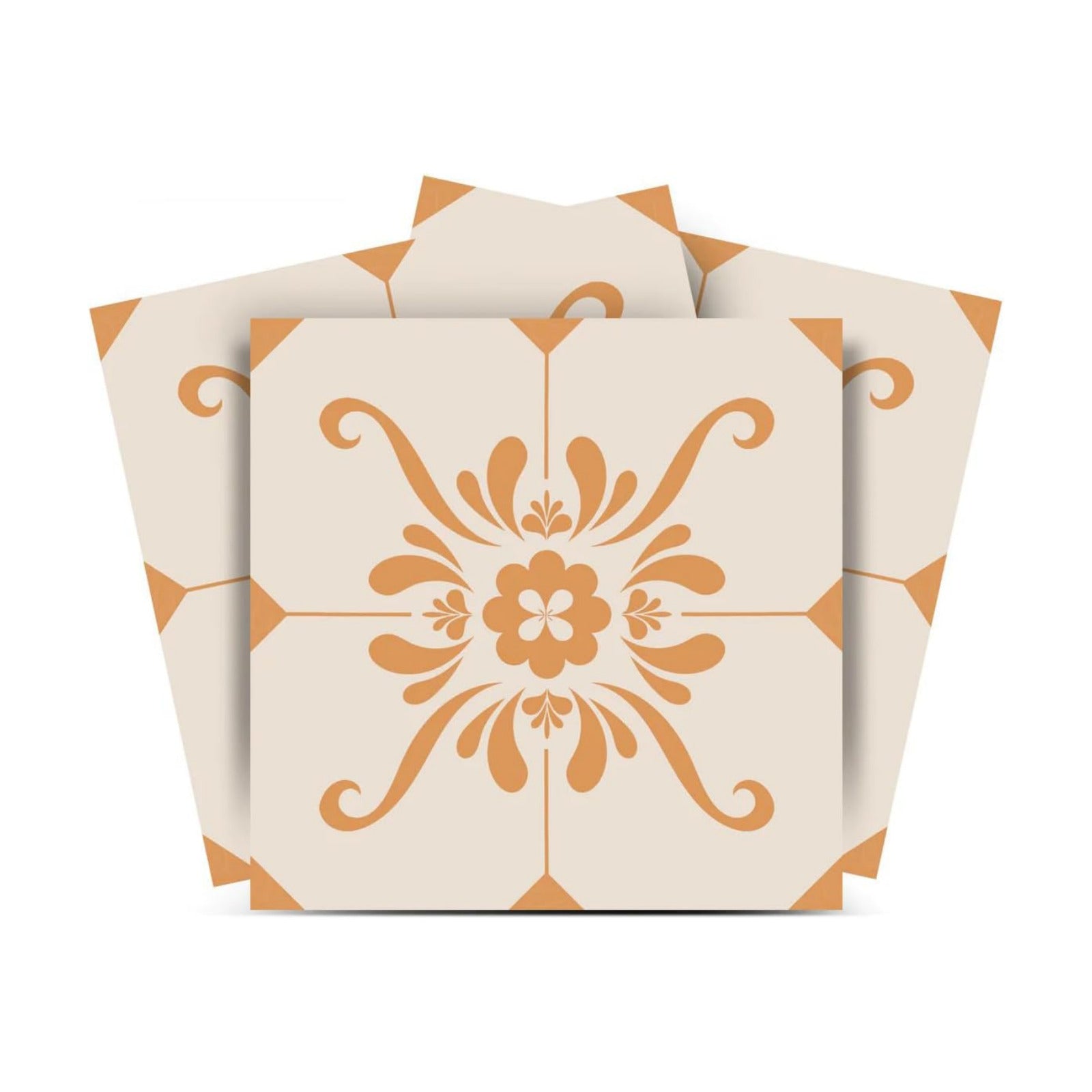 Tile Stickers by / Tile 5 / 4 x 4 / Set of 24