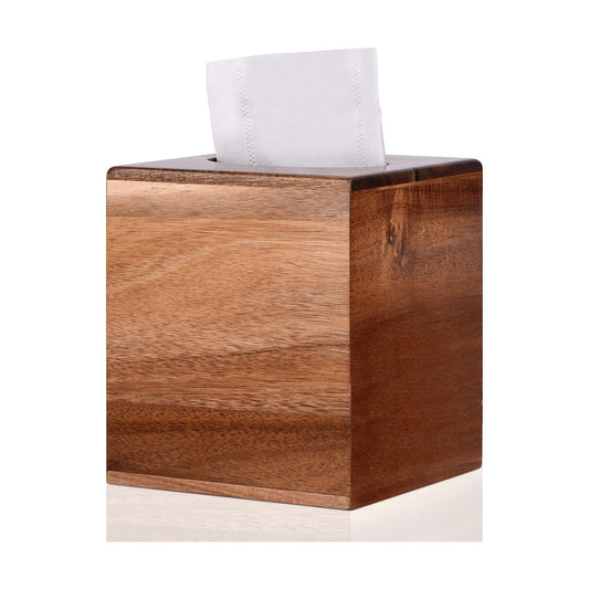 Wooden Tissue Box Cover Cube / Square