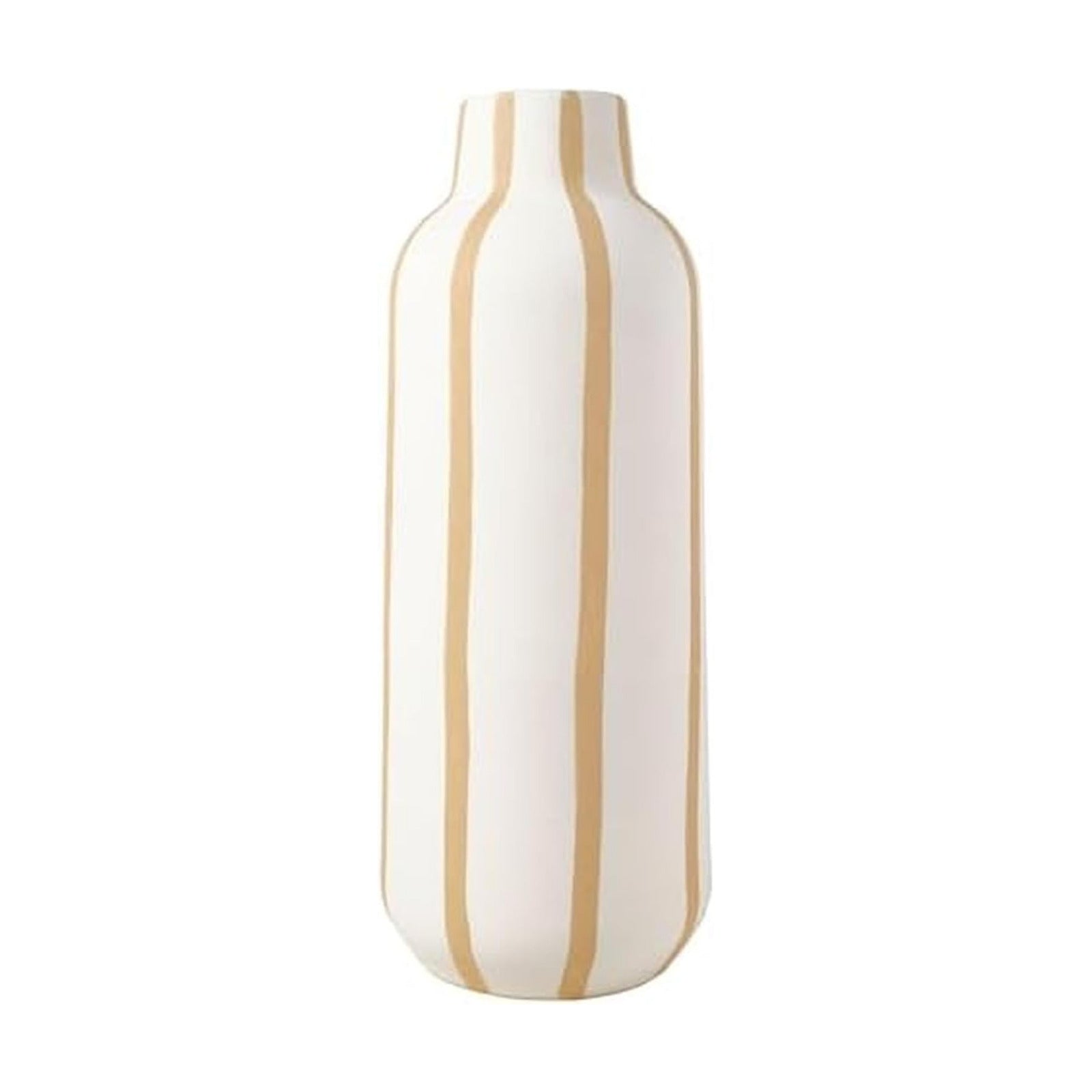 Tall Ceramic Vase / Multicolored / 13 Inch
