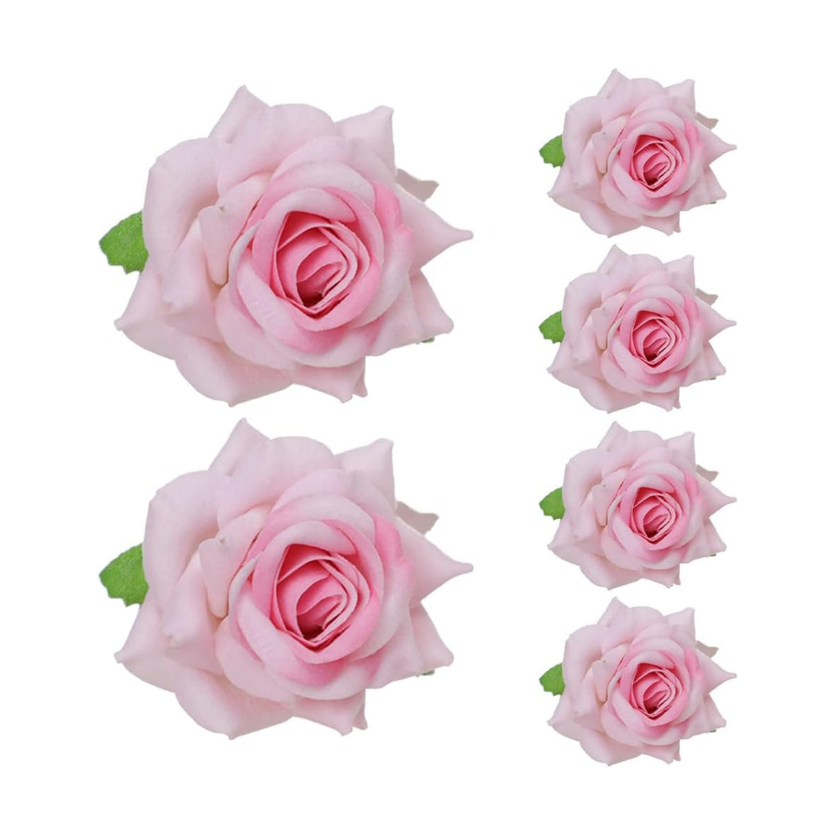 Flower Napkin Rings Set of 6 Floral Napkin Rings Rose Napkin Holder Handcraft Flower Napkin Ring Dinner Table Decoration for Wedding Banquet Birthday Party Christmas