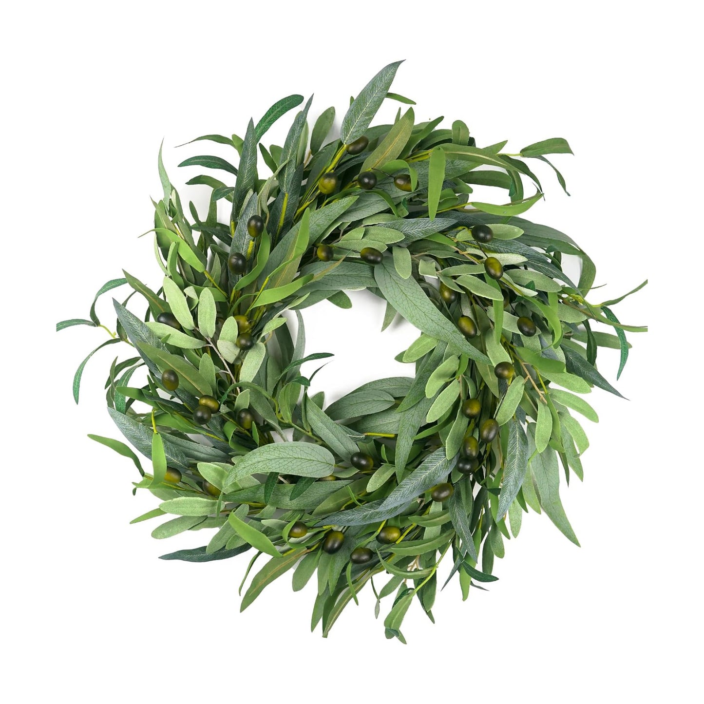 Olive Leaf Fruit / Olive-green / 22 Inch
