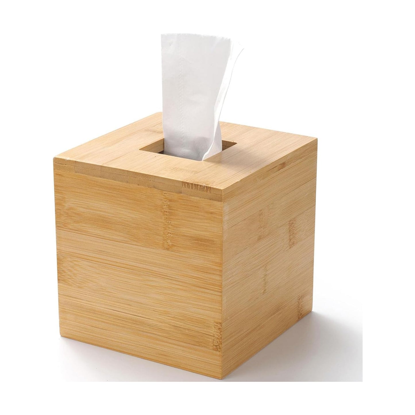 Wood Tissue Box Holder / Square