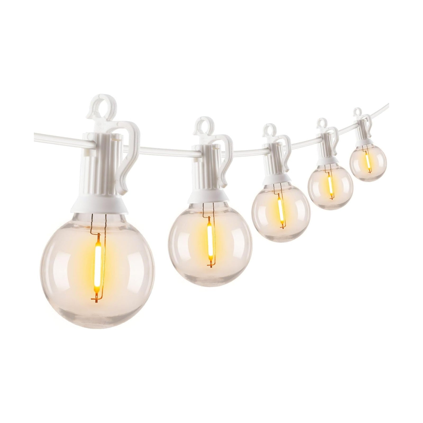 Brightown Outdoor String Lights, 29FT G40 LED IP65 Waterproof Patio Lights