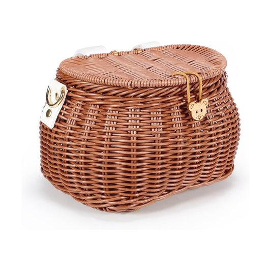 Kids Bike Basket / Brown