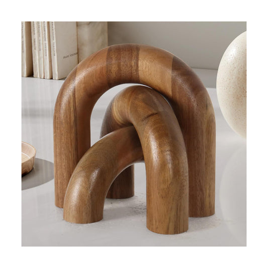 Book / Wood Shelf Decor Aesthetic / Brown / Set of 3