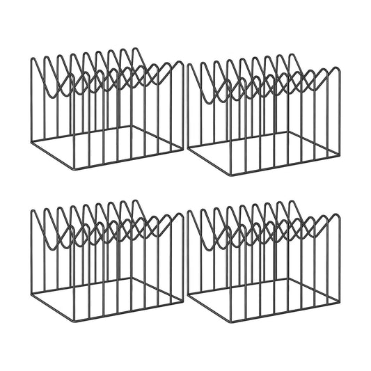 4 Sets File Organizer for Desk,File Sorter Organizer,File Folder Holder/Rack/Stand,Desktop Record/Clipboard Holder,8