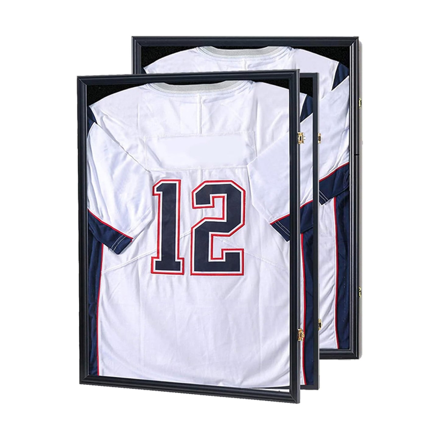 Sports Jersey Frame Display case for 2XL Football Jersey Display，2PC | Jersey Shadow Box for Baseball Basketball