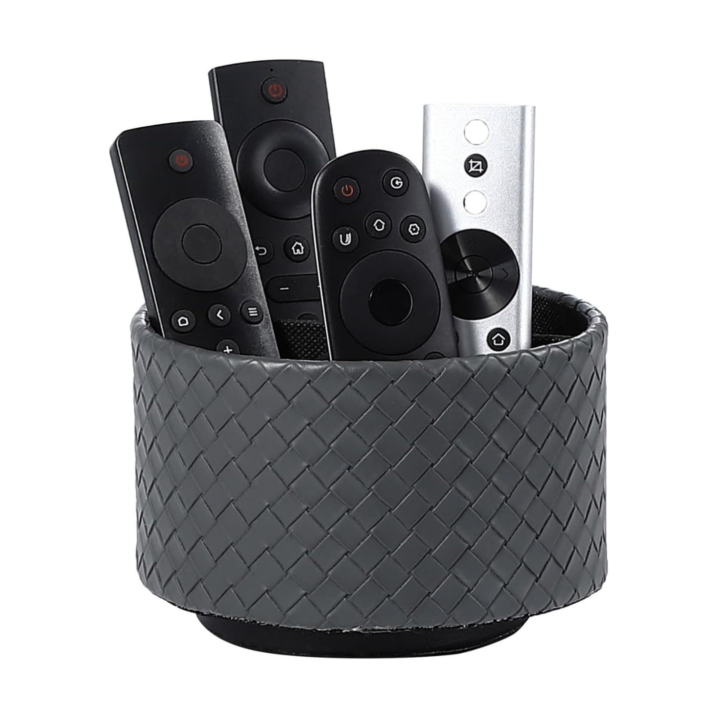 Rotating Remote Holder / Grey Small Grid