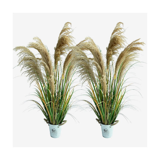 Faux Grass / Pots / 43in / Set of 2