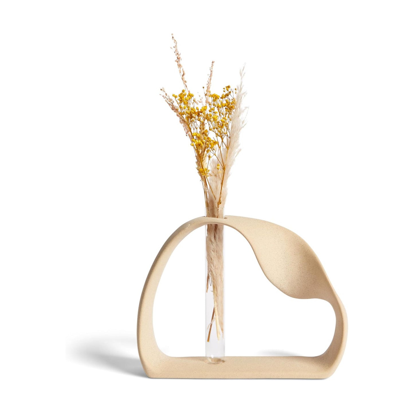 Boho Pampas Grass Vase