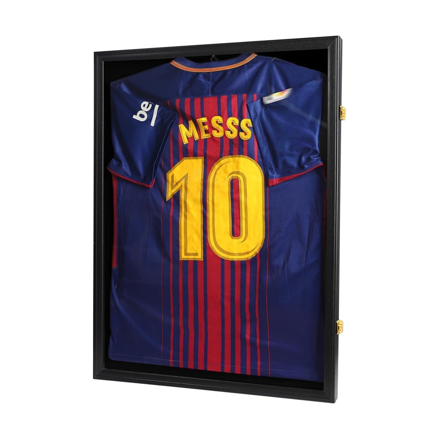 Lockable Football Jersey Frame Display Case with UV Protection | 24×32 soccer jersey shadow box frame,shirt frame
