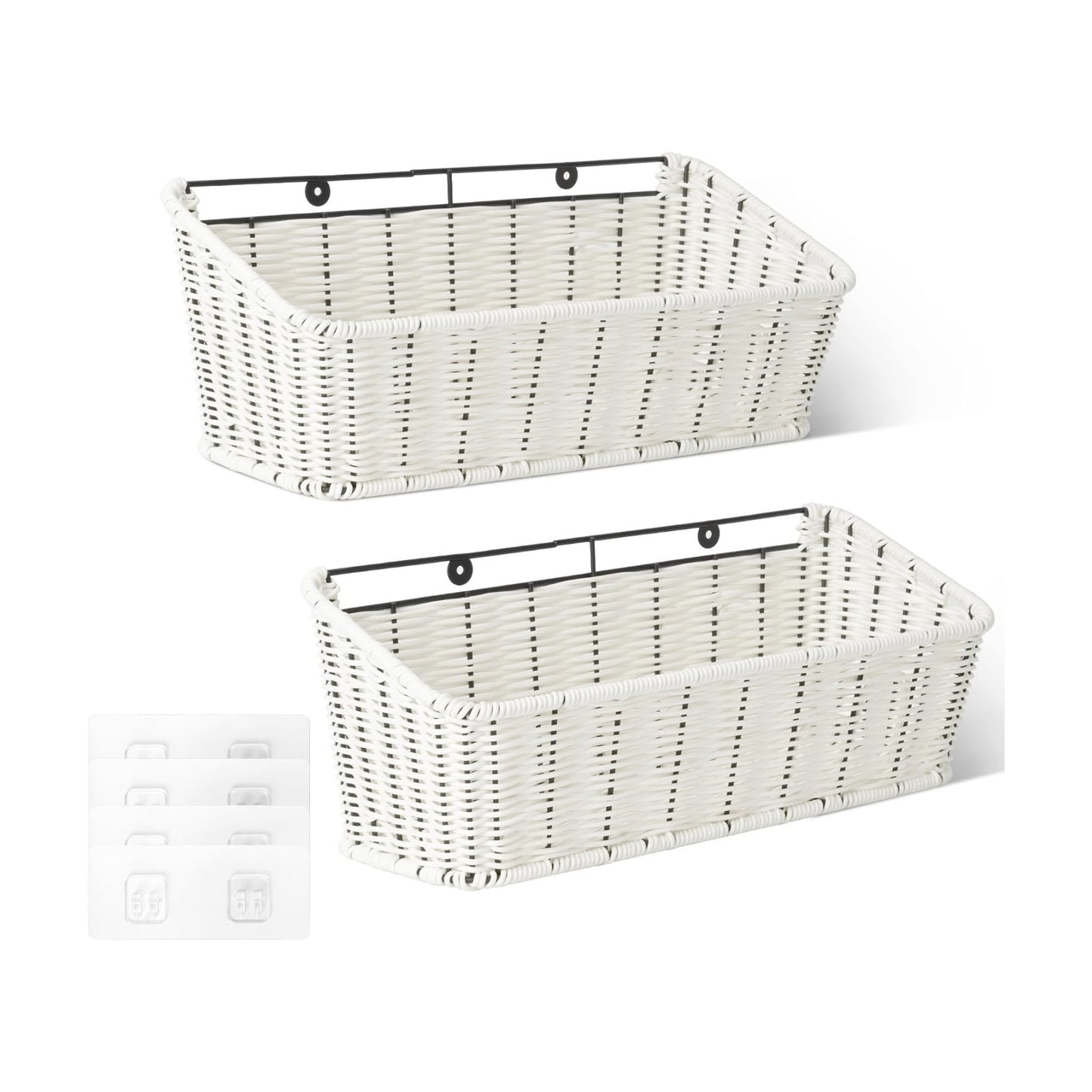 Wicker Hanging Basket / Set of 2