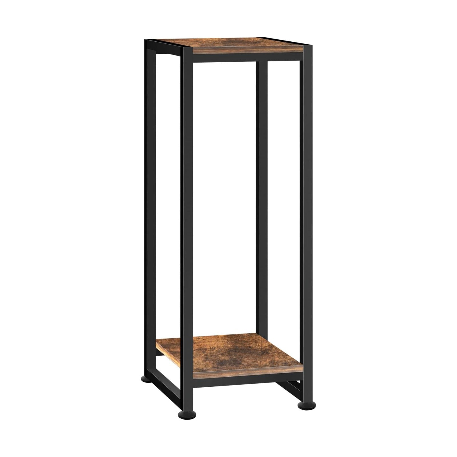 Lilybud--lily Plant Stand Indoor, 31.5'' Tall Wood Plant Stands Heavy Duty | 2 Tier Pedestal Stand for Indoor Outdoor