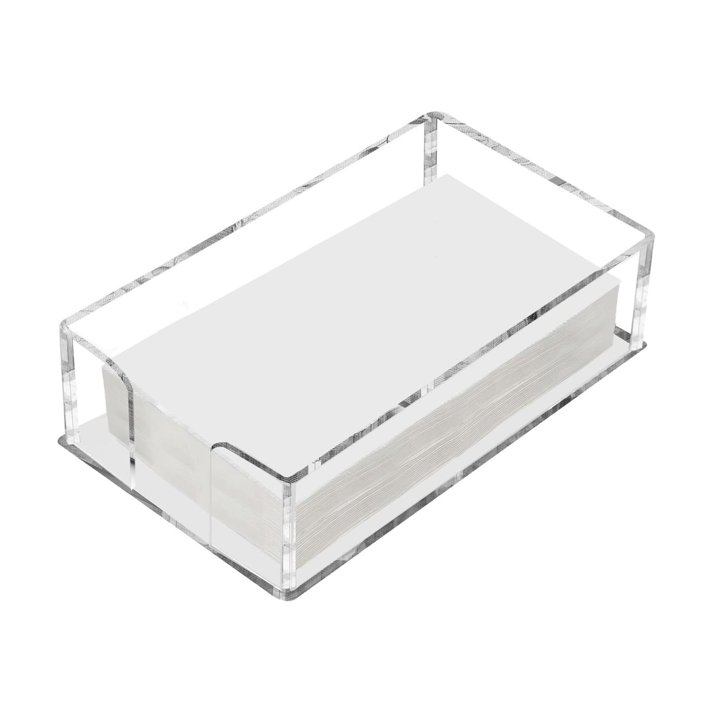 Acrylic Guest Towel Napkin Holder / Clear