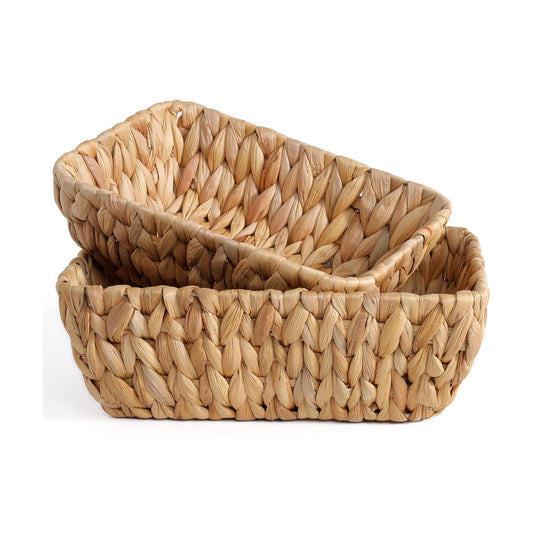 Wicker Baskets for Organizing / Small / Set of 2