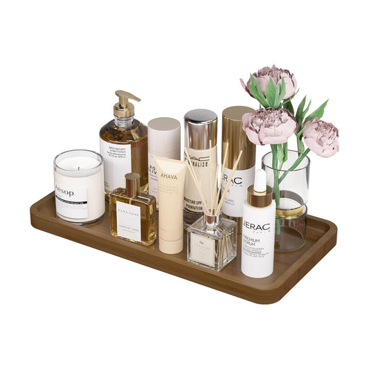 Candle / Bamboo Kitchen Tray / Brown / 11.8 x 6.1 x 0.8