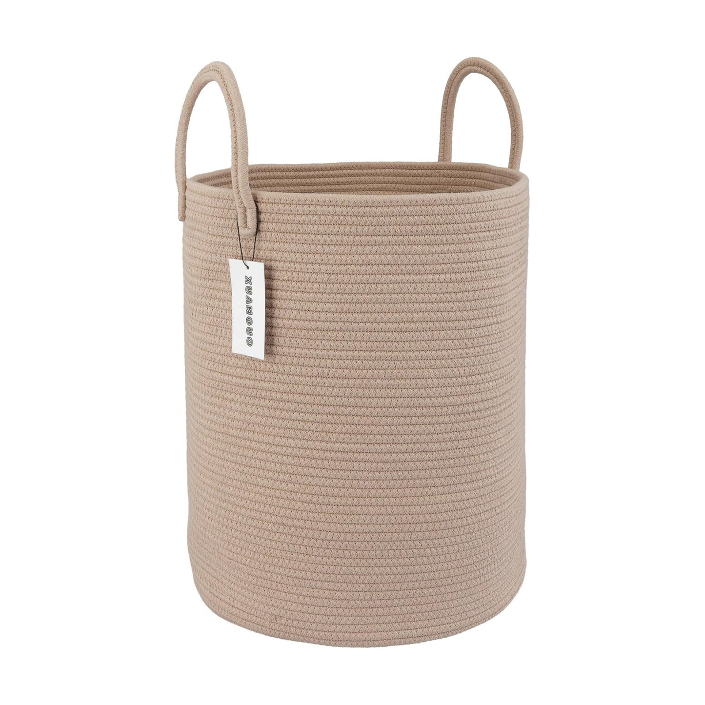 Cotton Rope Laundry Basket Hamper for Clothes Woven Storage Basket / Konjac / Regular