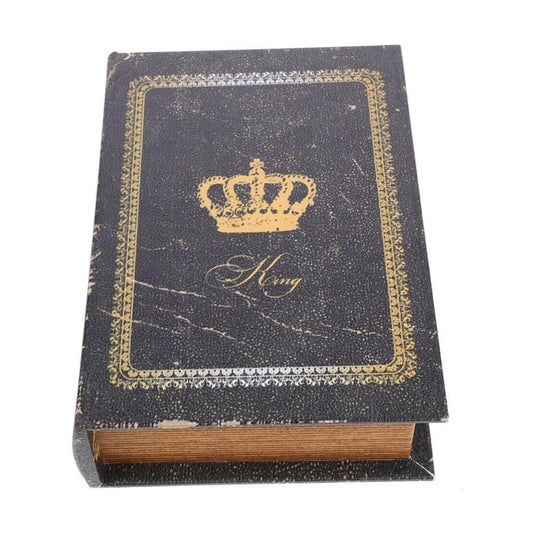 Decorative Book Box Vintage Faux Book Storage Box Shaped / As Shown 1 / 19.00 x 13.00 x 5.00 / CM
